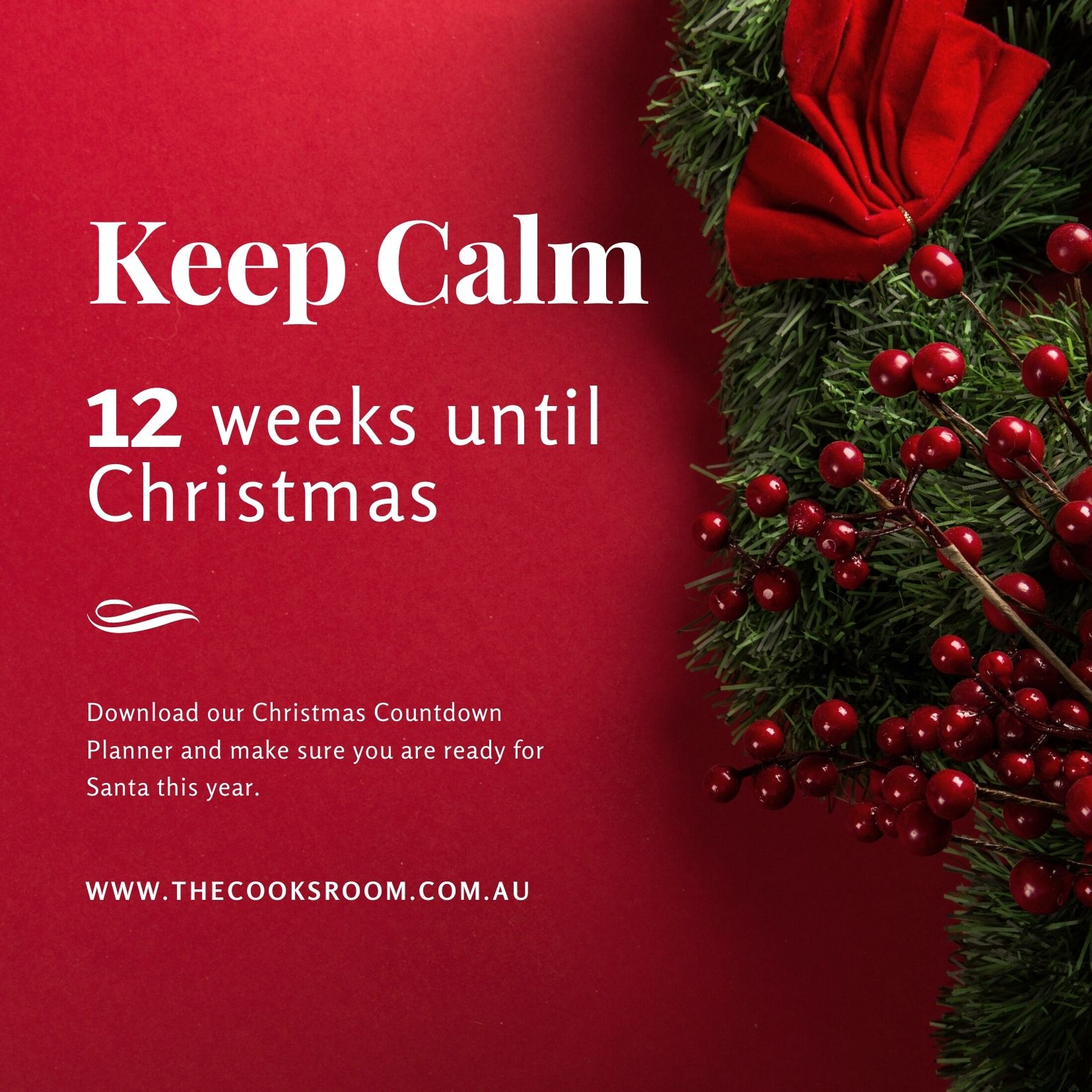 The Christmas Countdown 12 Weeks To Go