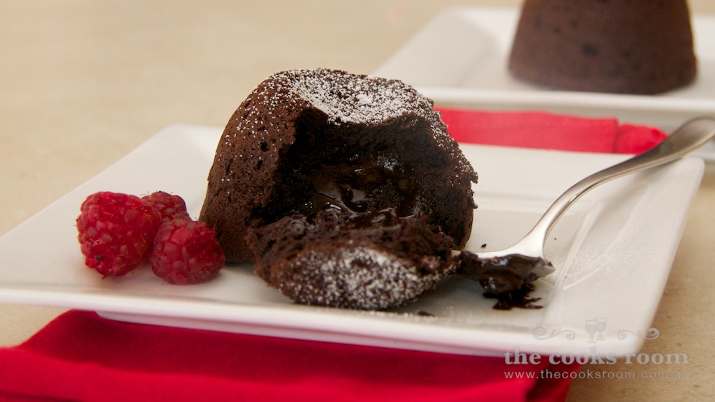 Little Molten Chocolate Cakes