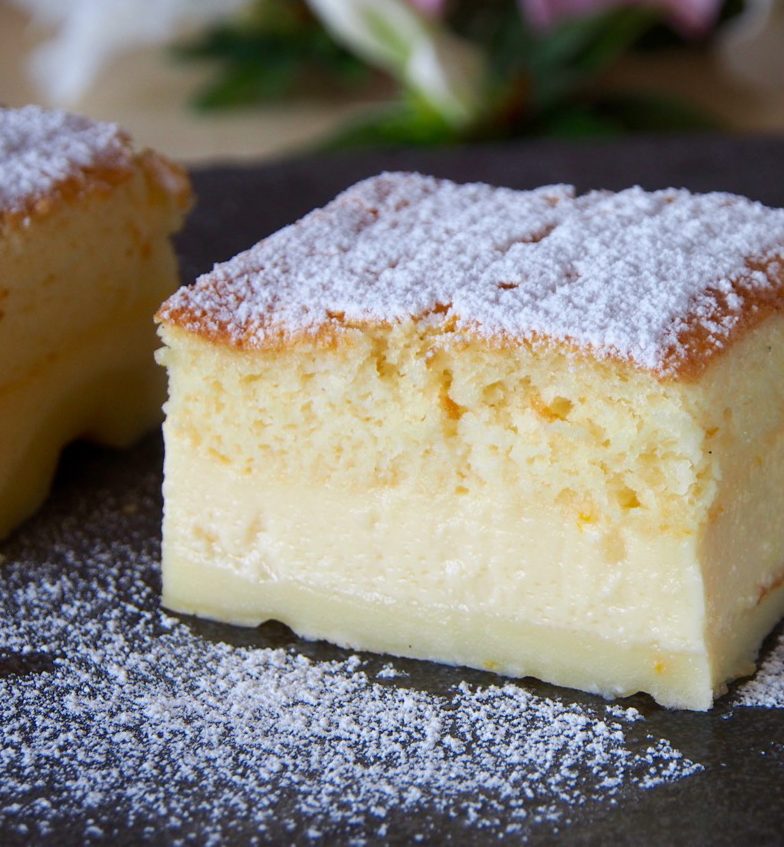 Maybe you've already heard of this popular Custard Cake, but it was new to me. The 'magic' of the cake is that you make only one custard-like batter, which then separates into three layers while it...