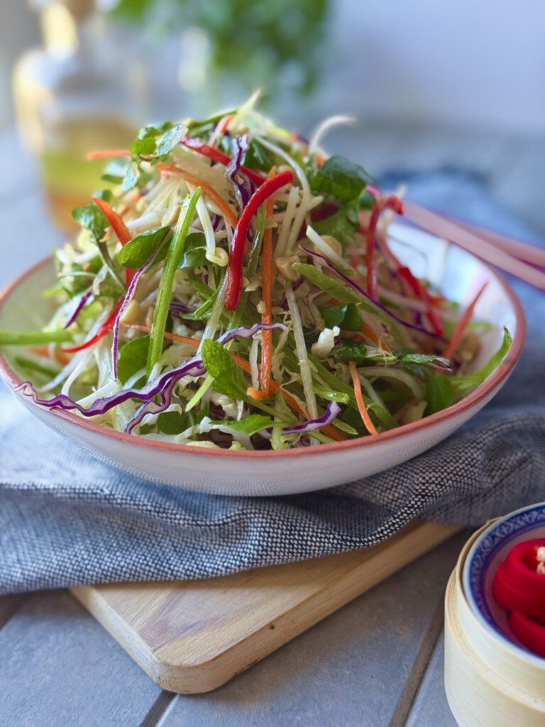 Flavor-Packed Asian Slaw with a Fresh Twist