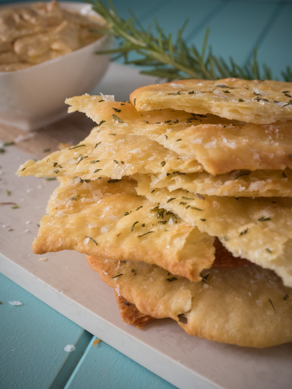 Fabulous Flatbread with Sea Salt & Rosemary