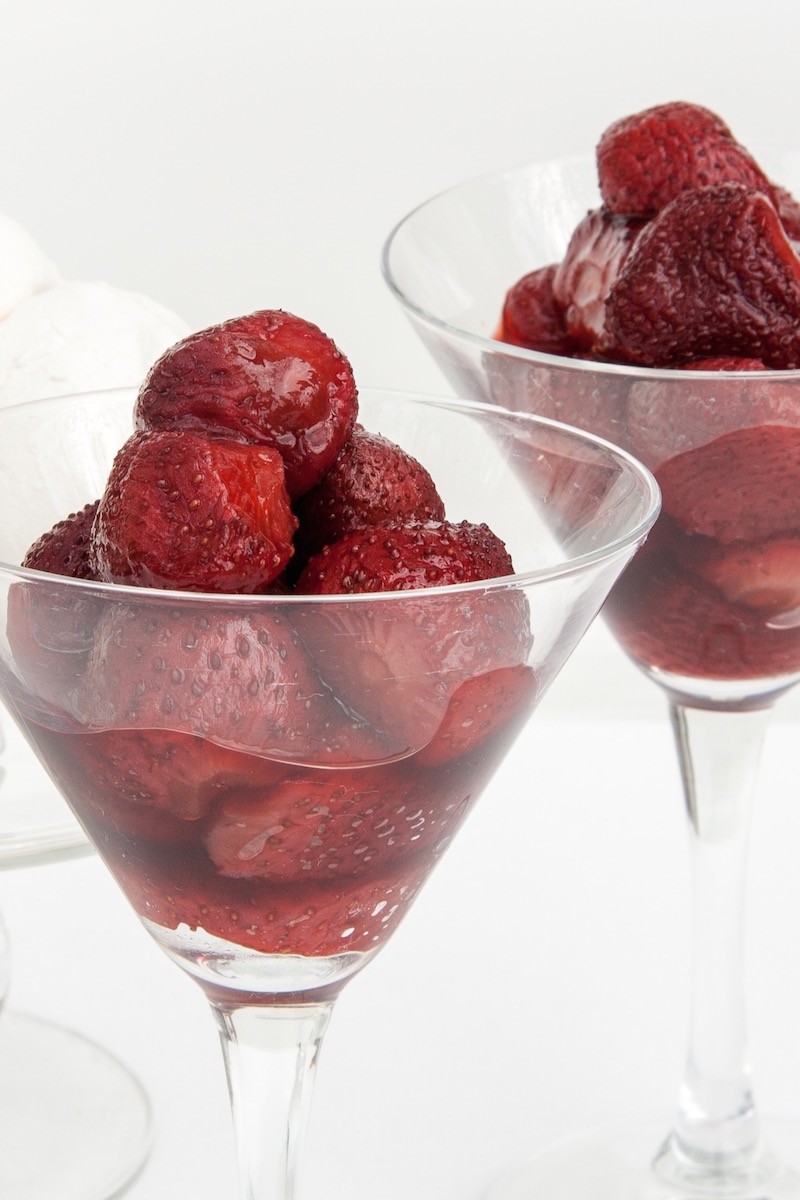 Slow Roasted Strawberries