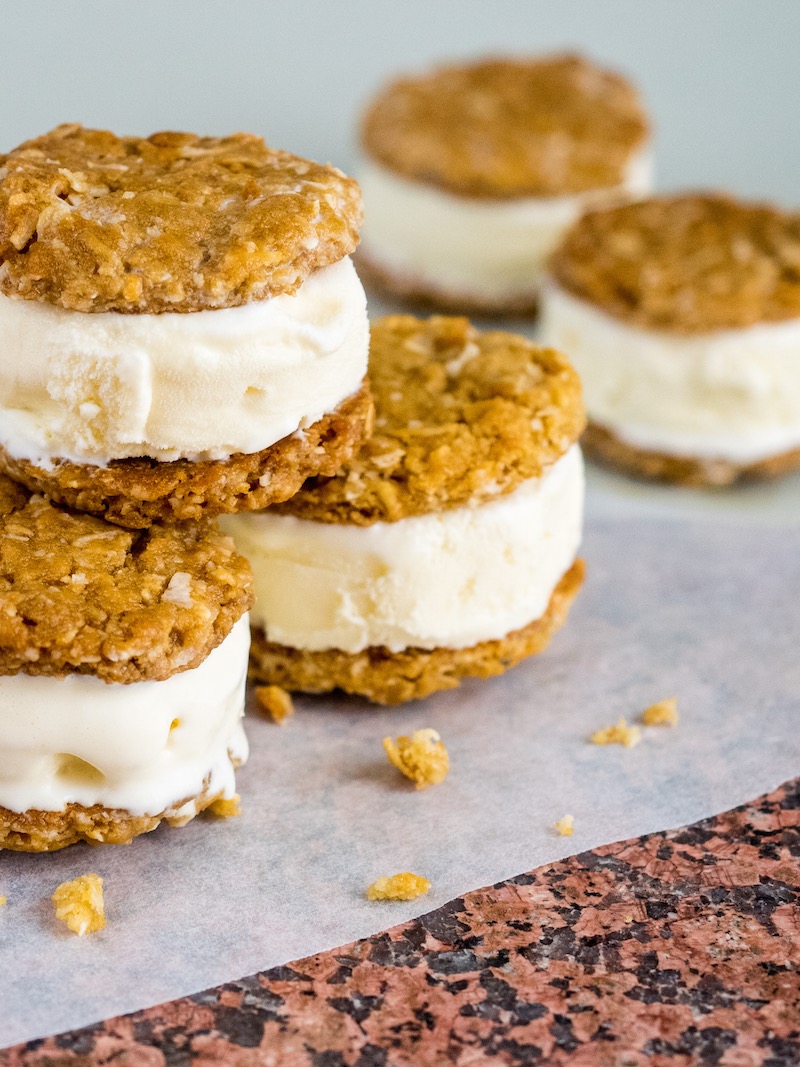 ANZAC Icecream Sandwiches