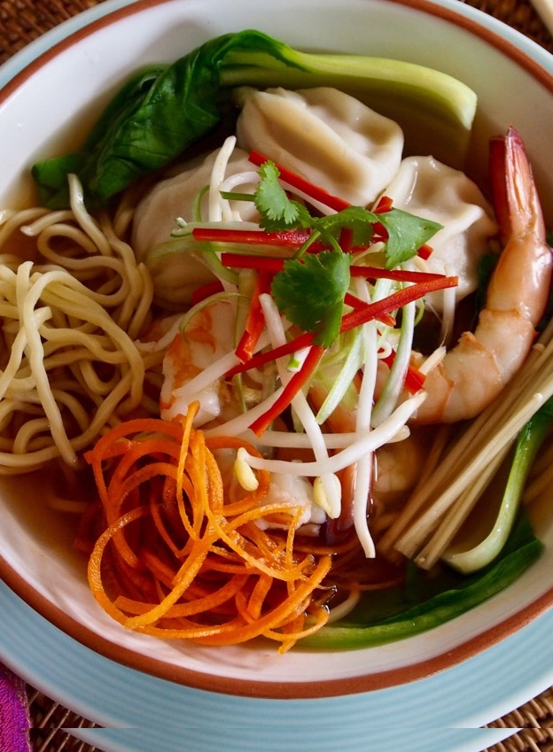 Cheats Won-Ton Noodle Soup